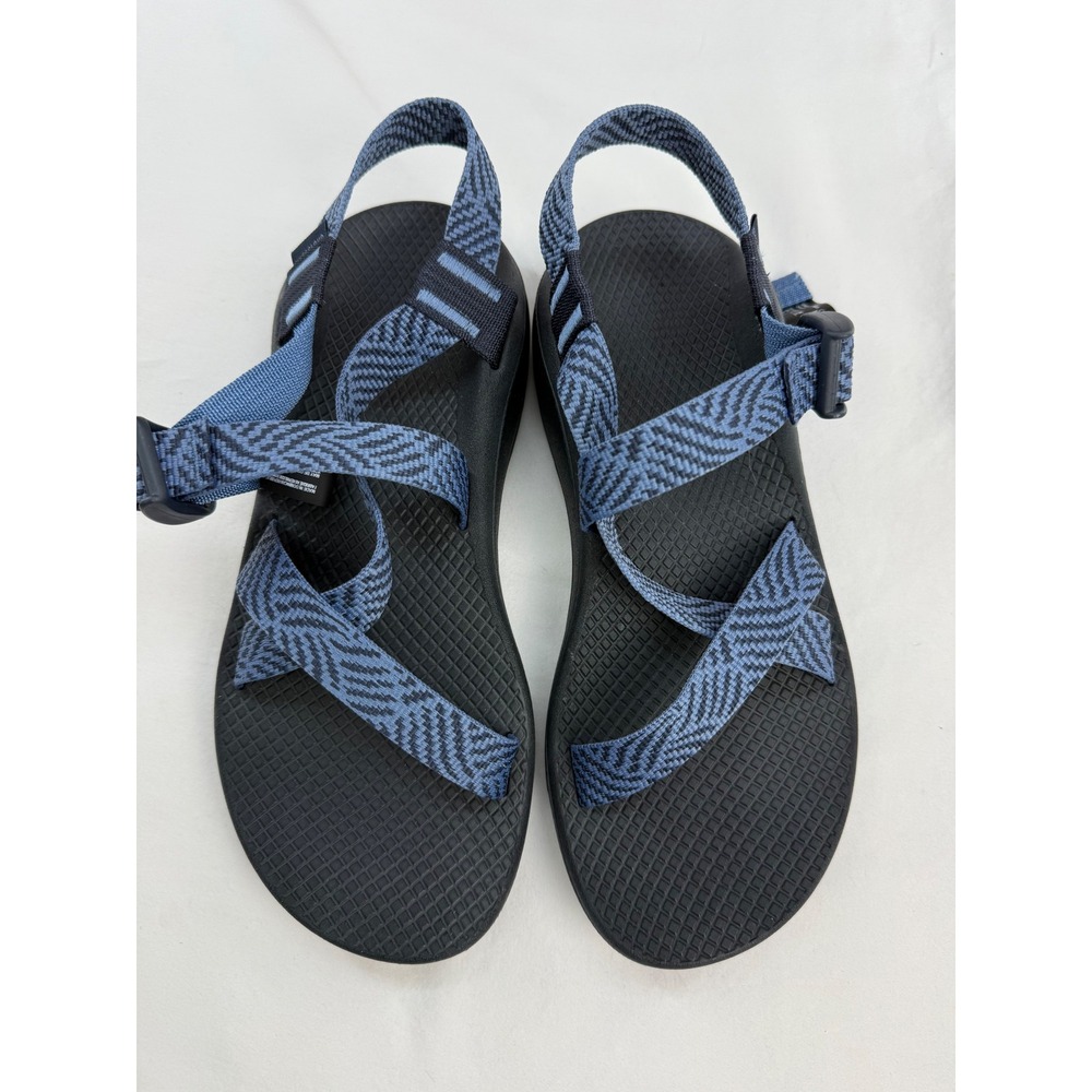 Chaco Womens Z/Cloud 2 Blue Black Double Strap Sport Sandals JCH109726Z Size 8